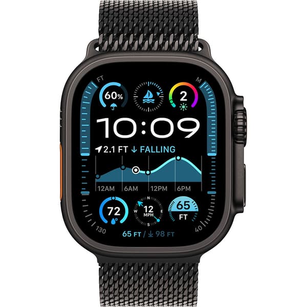 Apple Watch Ultra 2 Gps + Cellular 49 Mm Milanese Loop Sort S