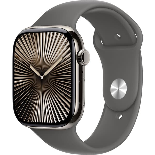 Apple Watch Series 10 Gps + Cellular 46mm Sport Band Guld M-L