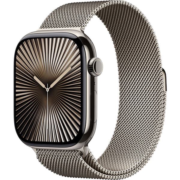 Apple Watch Series 10 Gps + Cellular 46mm Milanese Loop Gylden M-L