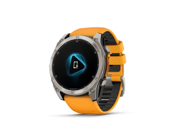 Garmin Fenix 8, 3,56 cm (1.4"), AMOLED, Berøringsskjerm, 32 GB, GPS, 76 g