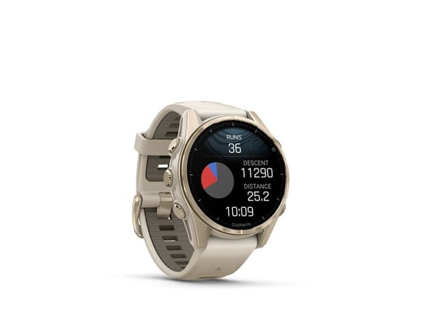 Garmin fenix 8, 3,3 cm (1,3"), AMOLED, Pekskärm, 32 GB, Wi-Fi, GPS (satellit)