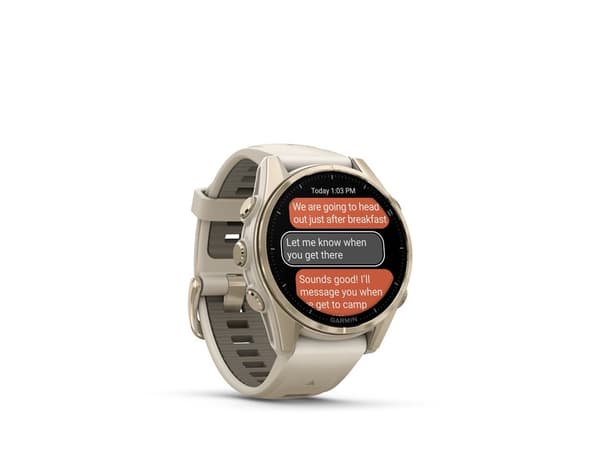 Garmin fenix 8, 3,3 cm (1,3"), AMOLED, Pekskärm, 32 GB, Wi-Fi, GPS (satellit)