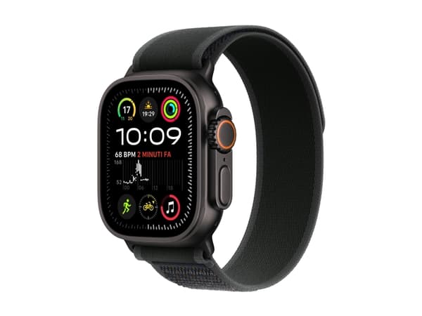 Apple Watch Ultra 2 GPS+ Cellular 49mm Black Titanium Case with Trail Loop