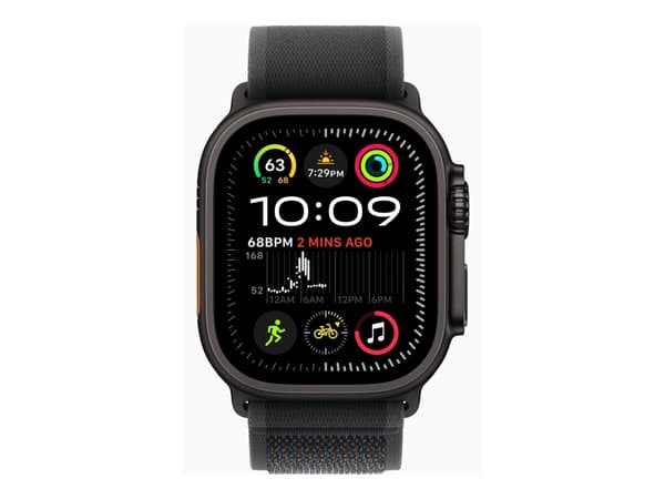 Apple Watch Ultra 2 GPS+ Cellular 49mm Black Titanium Case with Trail Loop