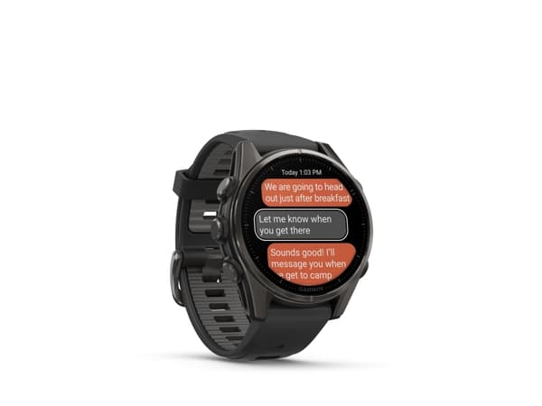 Garmin fenix 8, 3,3 cm (1.3"), AMOLED, Berøringsskjerm, 32 GB, Wi-Fi, GPS