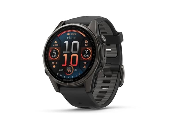 Garmin fenix 8, 3,3 cm (1.3"), AMOLED, Berøringsskjerm, 32 GB, Wi-Fi, GPS