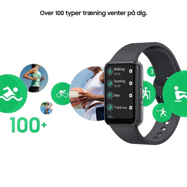 Samsung® | Galaxy Fit3 aktivitetstracker - Dark Grey