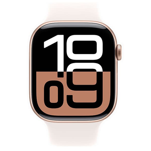 Apple Watch Series 10 Gps + Cellular 46mm Sport Band Guld M-L