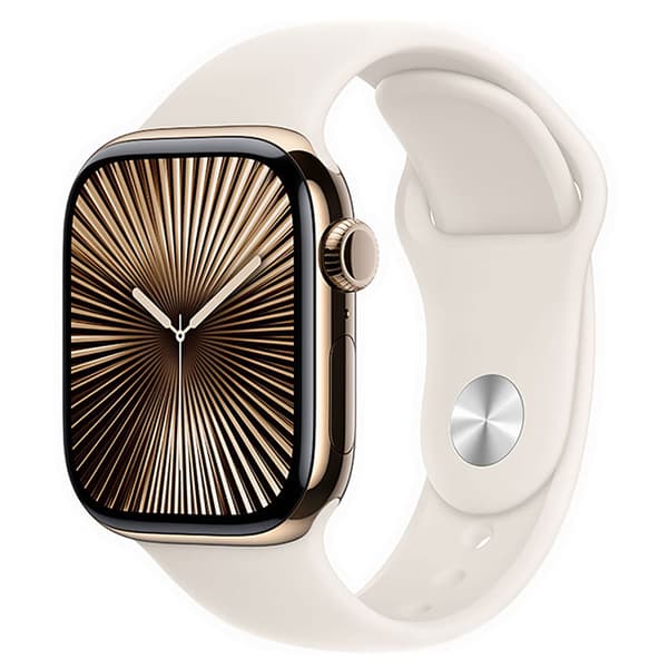 Apple Watch Series 10 Gps + Cellular 46mm Sport Band Gylden M-L