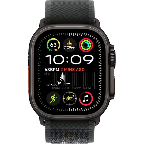 Apple Watch Ultra 2 Gps + Cellular 49 Mm Trail Loop Sort S-M