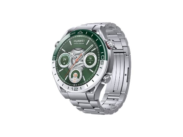Huawei Watch Ultimate - Green Edition - smart klocka med rem - titan - stål - handledsstorlek: 140-210 mm - display 1.5" - Bluetooth, NFC - 76 g  - u