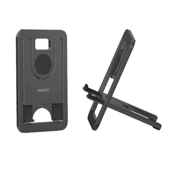 Desire2 Mobilholder Ultratynd Aluminium Mørkegrå