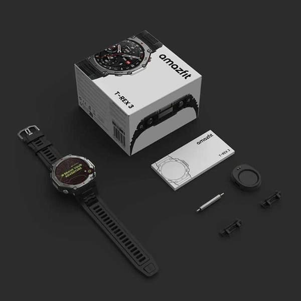 Amazfit T-rex 3 Smartur Sort