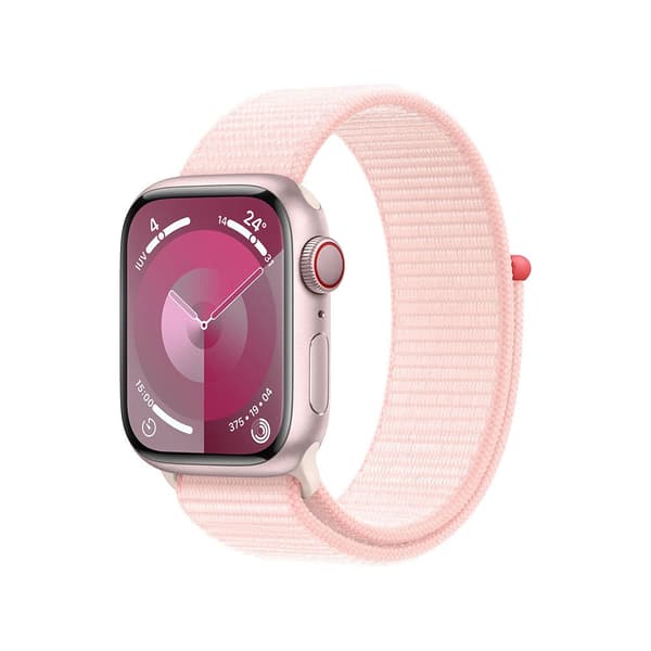 Apple Series 9 Gps+cellular Sport Loop 45 Mm Watch Rosa