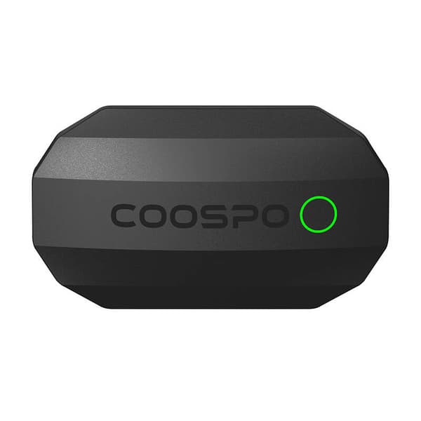 Brystpulsmåler Coospo H808S-B kompatibel med z: Strava, wahooo, mapmyfitness osv.
