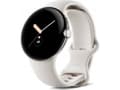 Miniatyrbild 5 av 5: Google Pixel Watch - Polerat silver - smart klocka med band - fluoroelastomer - chalk - bandstorlek: L - 32 GB - Wi-Fi, NFC, Bluetooth - 36 g