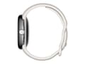 Miniatyrbild 2 av 5: Google Pixel Watch - Polerat silver - smart klocka med band - fluoroelastomer - chalk - bandstorlek: L - 32 GB - Wi-Fi, NFC, Bluetooth - 36 g