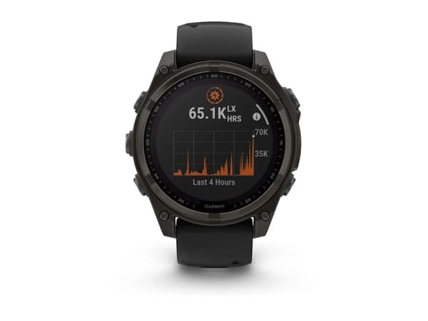 Garmin fenix 8, 3.3 cm (1.3"), Touchscreen, 32 GB, Wi-Fi, GPS (satellite), 80 g