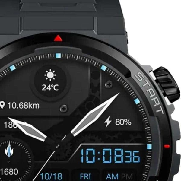 Zeblaze Ares 3 Plus Smartklocka Svart