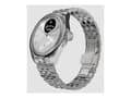 Miniatyrbilde 4 av 5: Withings ScanWatch Nova - Brilliant Edition - 39 mm - rustfritt stål - hybridsmartur med bånd - metall - display 0.63" - grayscale - Bluetooth LE, Wi