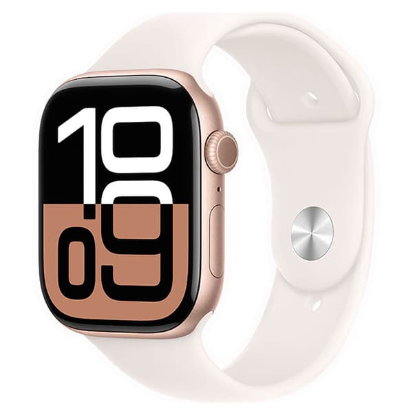 Apple Watch Series 10 Gps + Cellular 42mm Sport Band Guld S-M