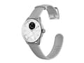 Miniatyrbild 2 av 3: Withings ScanWatch 2 - 42 mm - rostfritt stål - smart klocka med hybridfunktion med band - fluoroelastomer - display 0.63" - grayscale - Bluetooth -