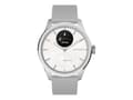 Miniatyrbild 1 av 3: Withings ScanWatch 2 - 42 mm - rostfritt stål - smart klocka med hybridfunktion med band - fluoroelastomer - display 0.63" - grayscale - Bluetooth -