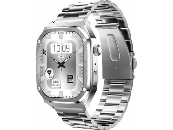 MaxCom FW65 Iron S 4.95 cm (1.95&quot;) AMOLED 41 mm Digital Silver