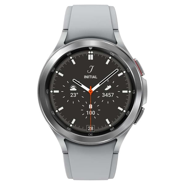 Samsung Galaxy Watch 4 Classic Bt älykello 46 Mm Hopeinen