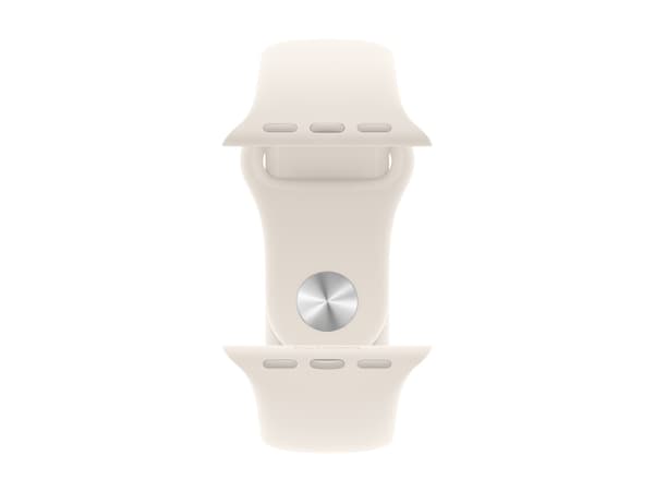Apple Watch SE (GPS + Cellular) - 2a generation - 40 mm - stjärnljusaluminium - smart klocka med sportband - fluoroelastomer - starlight - bandstorle