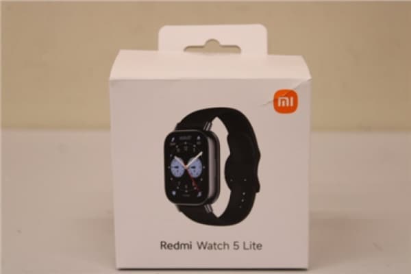Redmi Watch 5 Lite | GPS (satellite) | AMOLED | 1.96” | DAMAGED PACKAGING, SCRATCHES ON BACK | Black