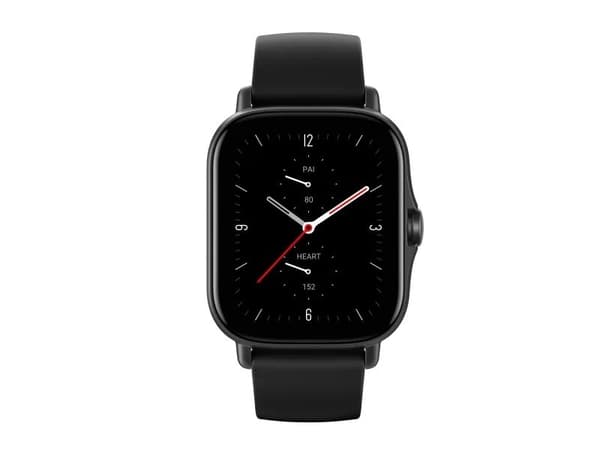 Amazfit GTS 2 - Midnattsvart - smartklokke med stropp - silikon - display 1.65" - Wi-Fi, Bluetooth - 24.7 g