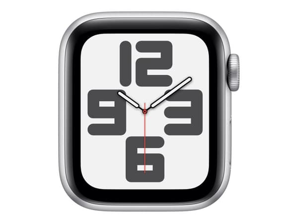 Apple Watch SE (GPS + Cellular) - 2a generation - 40 mm - silveraluminium - smart klocka med sportband - fluoroelastomer - denim - bandstorlek: M/L -
