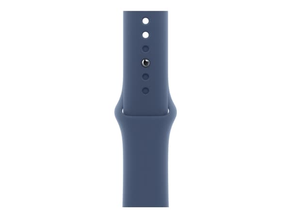 Apple Watch SE (GPS + Cellular) - 2a generation - 40 mm - silveraluminium - smart klocka med sportband - fluoroelastomer - denim - bandstorlek: M/L -
