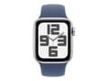 Miniatyrbild 2 av 5: Apple Watch SE (GPS + Cellular) - 2a generation - 40 mm - silveraluminium - smart klocka med sportband - fluoroelastomer - denim - bandstorlek: M/L -