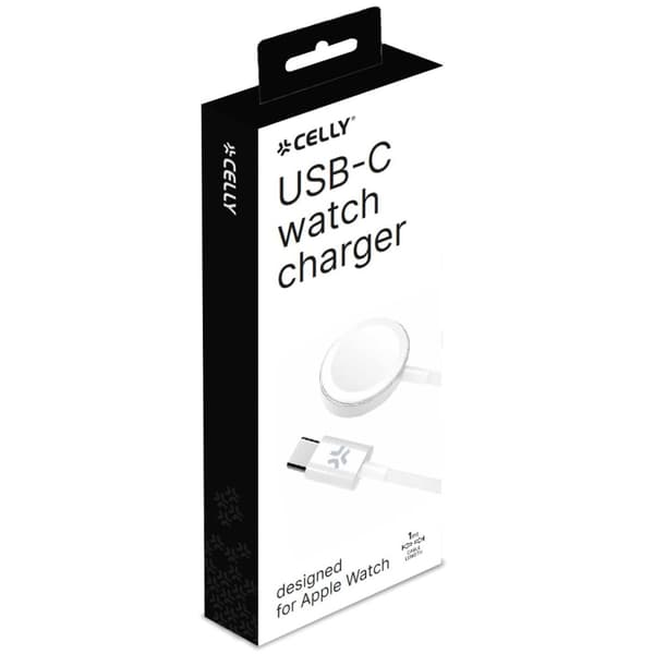Celly Trådlös Apple Watch-laddare USB-C