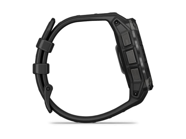 Garmin Instinct 3 AMOLED - 45 mm - fiberförstärkta polymerer - Ja smart klocka med band - silikon - display 1.2" - 4 GB - Bluetooth, ANT+ - 53 g  - s