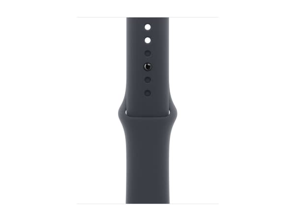 Apple Watch SE (GPS) - 2. generasjon - 40 mm - midnattsaluminium - smartklokke med sportsbånd - fluorelastomer - midnatt - båndbredde: M/L - 32 GB -