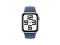 Miniatyrbild 5 av 5: Apple Watch SE (GPS) - 2a generation - 40 mm - silveraluminium - smart klocka med sportband - fluoroelastomer - denim - bandstorlek: S/M - 32 GB - Wi