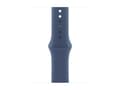 Miniatyrbild 2 av 5: Apple Watch SE (GPS) - 2a generation - 40 mm - silveraluminium - smart klocka med sportband - fluoroelastomer - denim - bandstorlek: S/M - 32 GB - Wi
