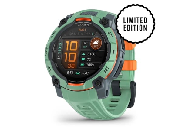 Garmin Instinct 3 AMOLED, 3,05 cm (1.2"), AMOLED, Berøringsskjerm, 4 GB, GPS, 53 g