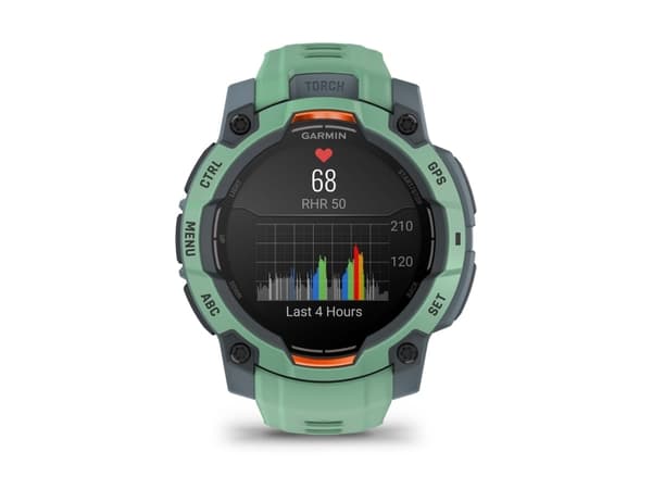 Garmin Instinct 3 AMOLED, 3,05 cm (1.2"), AMOLED, Berøringsskjerm, 4 GB, GPS, 53 g