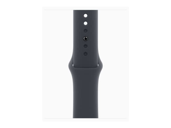 Apple Watch SE (GPS + Cellular) - 2a generation - 40 mm - midnattsaluminium - smart klocka med sportband - fluoroelastomer - midnatt - bandstorlek: M
