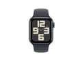 Miniatyrbild 5 av 5: Apple Watch SE (GPS) - 2a generation - 40 mm - midnattsaluminium - smart klocka med sportband - fluoroelastomer - midnatt - bandstorlek: S/M - 32 GB