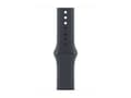 Miniatyrbilde 2 av 4: Apple Watch SE (GPS + Cellular) - 2. generasjon - 44 mm - midnattsaluminium - smartklokke med sportsbånd - fluorelastomer - midnatt - båndbredde: M/L