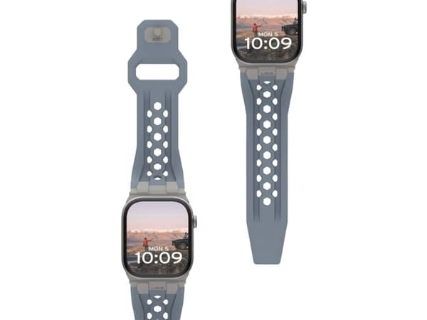 Urban Armor Gear 194158114136, Band, Smartklokke, Skyblå, Titan, Apple, Watch Series 4-6: SE 44mm, Series 7-9 45mm, Series 10 46mm, Series Ultra 1-2