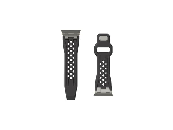 Urban Armor Gear 194158114036, Band, Smartklokke, Sort, Titan, Apple, Watch Series 4-6: SE 44mm, Series 7-9 45mm, Series 10 46mm, Series Ultra 1-2 49