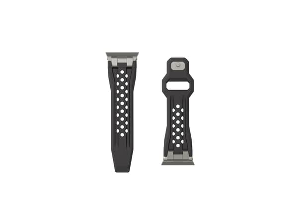 Urban Armor Gear 194158114036, Band, Smartklokke, Sort, Titan, Apple, Watch Series 4-6: SE 44mm, Series 7-9 45mm, Series 10 46mm, Series Ultra 1-2 49