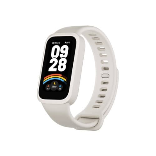 Xiaomi Smart Band 9 Active aktivitetspårare med rem - beige-vit