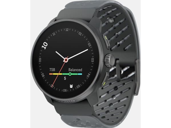 Suunto Race S - 45 mm - glassfiberforsterket polyamid - sportsur med stropp - silikon - grå gradient - håndleddstørrelse: 125-175 mm - display 1.32"